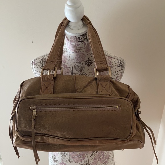 Andrew Marc bronze metallic tote bag nwt - Picture 2 of 11